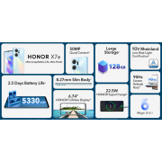 05) HONOR X7A Telefon  128G  50Mpxl