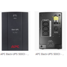 60_ UPS APC 500 VA  3*IEC
